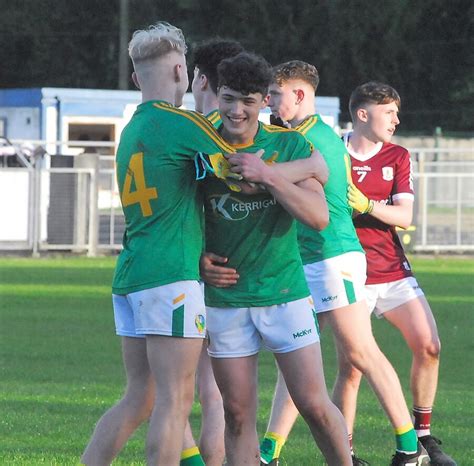 Leitrim Celebrate Famous Victory Over Galway In Minor Championship