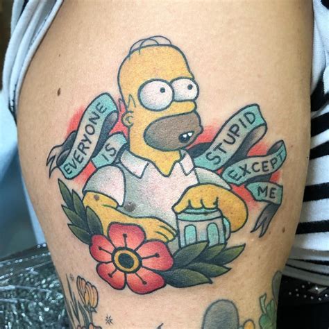 Homer Simpson Tattoos At Tattoos