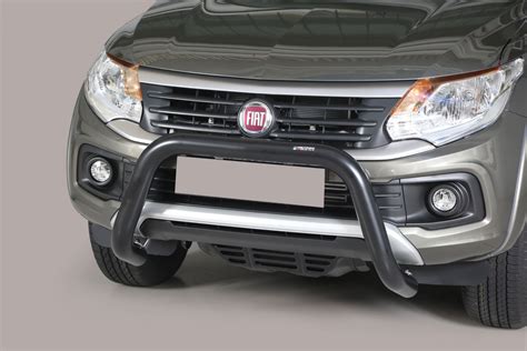 Schwarzer Frontschutzbügel für Fiat Fullback 2016 2020