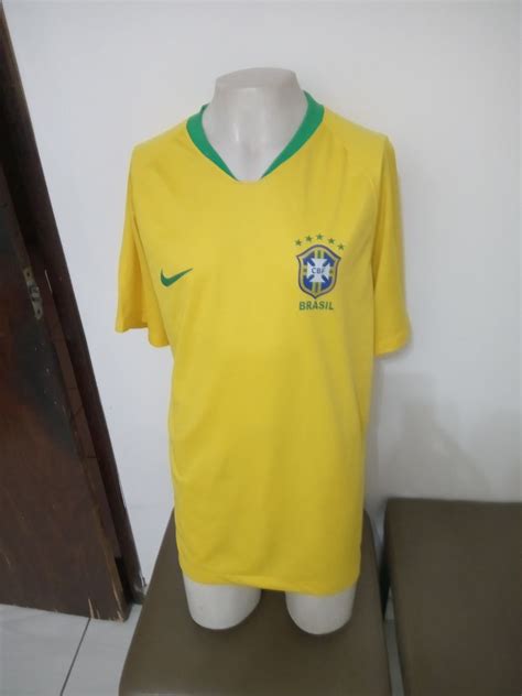 Camisa Da Sele O Brasileira Oficial Nike Roupa Esportiva Masculino