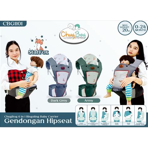 Jual Gendongan Hipseat Bayi 6 Posisi Penutup Kepala Starfox Series