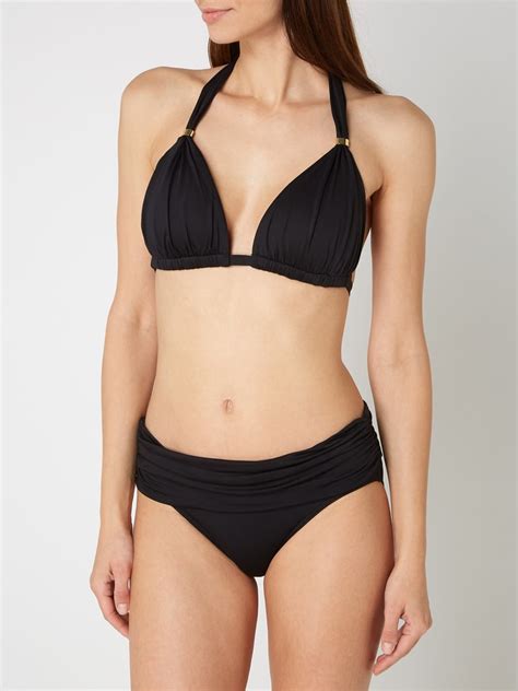 Lauren Ralph Lauren Bikini Oberteil Mit Neckholder Black Online Kaufen