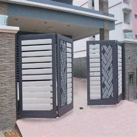 Slide Manual Collapsible Sliding Gates For Home Customizable In