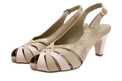 Sandalia Tacón mujer de verano en Nude 4253 Gasymar