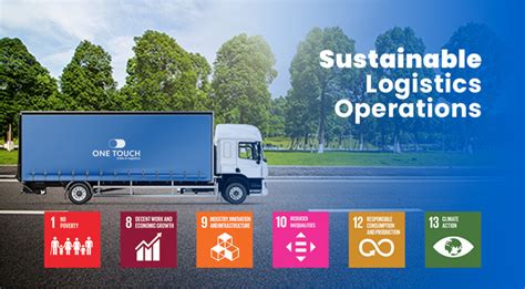 Sustainability In Logistics Operations Sustainable Development Goals