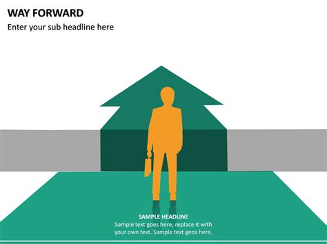 Way Forward Powerpoint Template Sketchbubble