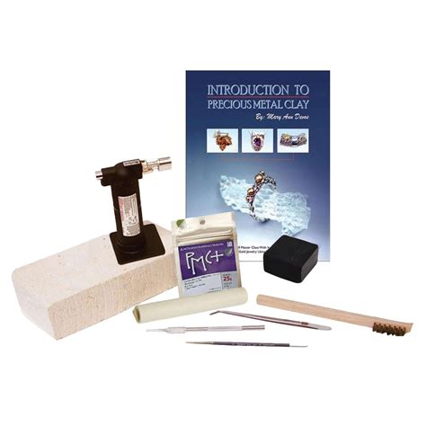 Silver Jewelry Clay Starter Kit Metal Clay Kits Delphi Glass