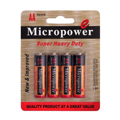 Hot Sale 1 5V Size AA R6 Um3 Super Heavy Duty Dry Battery For Toy Car