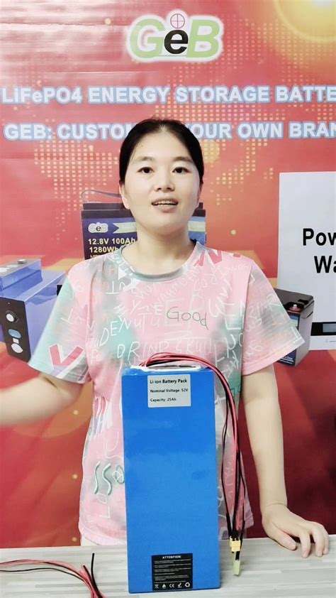 Geb Hot Selling Flat Top V Lithium Ion Battery Cell