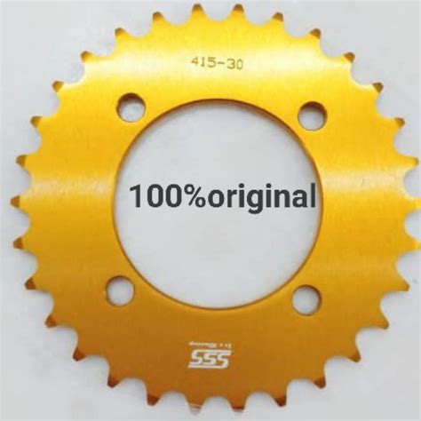 Sss Alloy Sprocket Racing Yamaha Rxz Y Z Lc Sss Alloy Ori