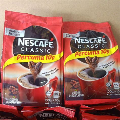 Arabica Robusta Nescafe Classic Shopee Malaysia