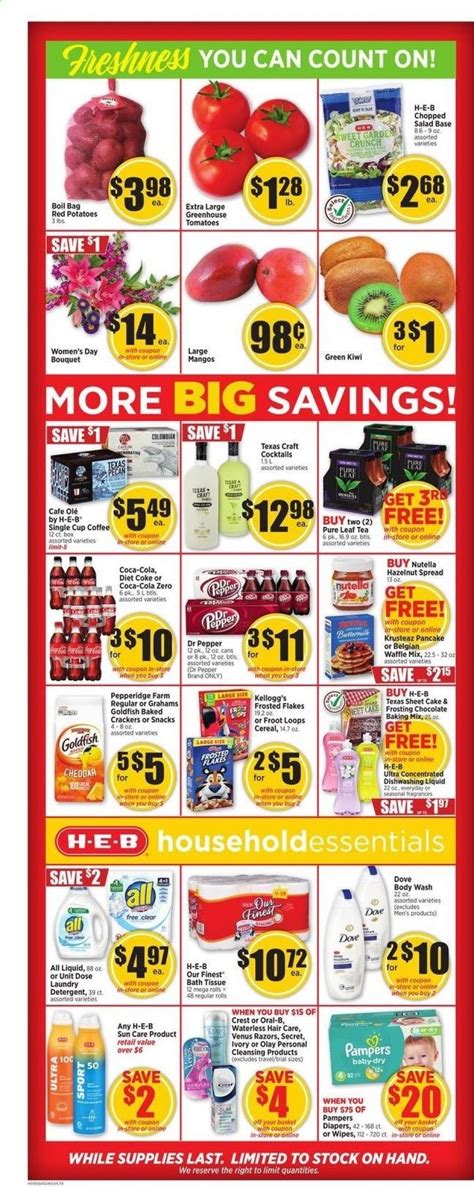 Heb Weekly Ad Mar 3 9 2021 Weeklyads2