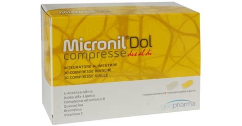 Micronil Dol Integratore Per Il Sistema Nervoso 60 Compresse