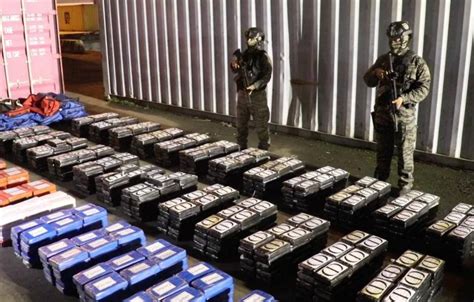 Decomisan 1 415 paquetes de droga en lo que va del año