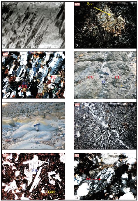 A SEM Photograph Showing Fracture Network In Serpentinite High