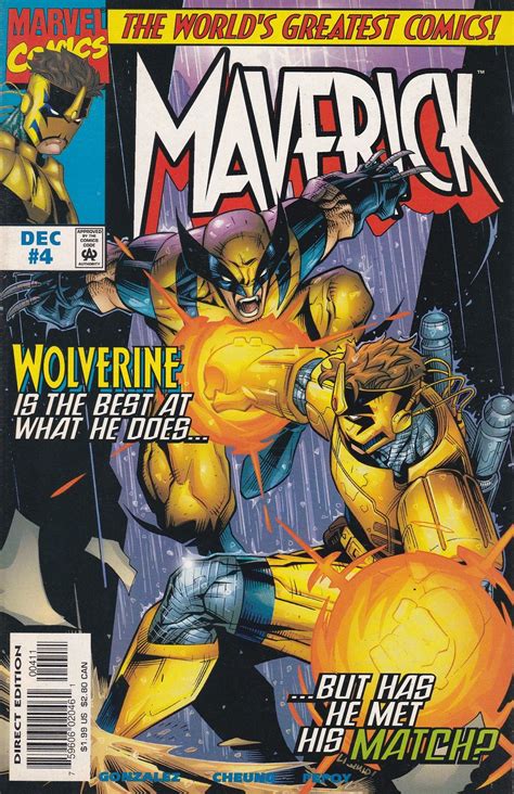 Maverick 4 Marvel Comics Comics Marvel Marvel Comic Character