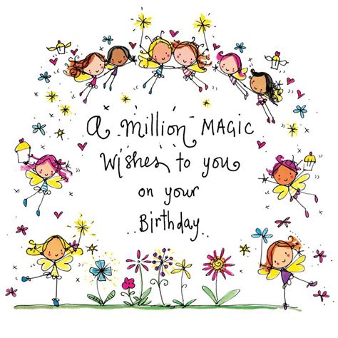 Iiiii A Million Magic Wishes To You On Your Birthday Happy Birthday