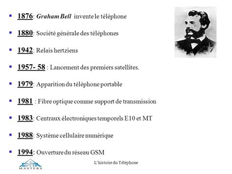 Lhistoire du Téléphone ppt télécharger