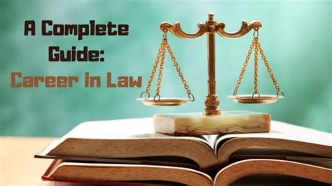 Career Guide For Law