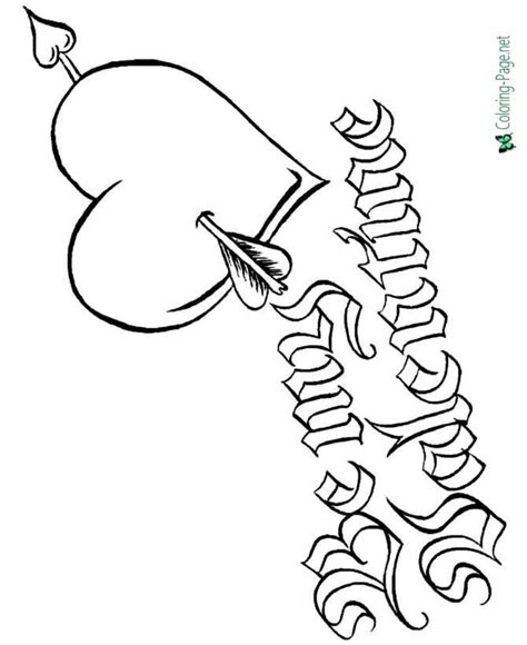 Cupid Coloring Pages