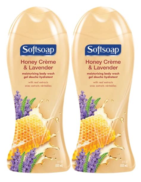 Softsoap Moisturizing Body Wash Honey Creme And Lavender 18 Oz 2