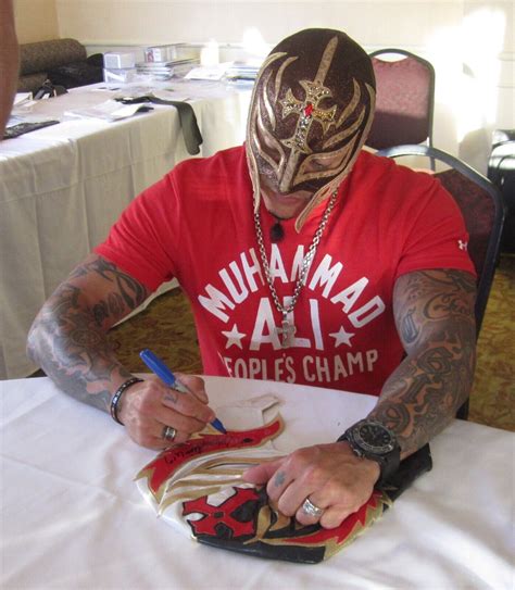 Rey Mysterio Signed Official WWE Mask PSA DNA COA WCW Lucha Libre AAA