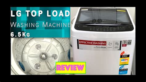 Lg Top Load Kg Washing Machine Model Wtg Review Youtube