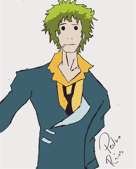 Spike Cowboy Bebop By Pedro Rios On Deviantart