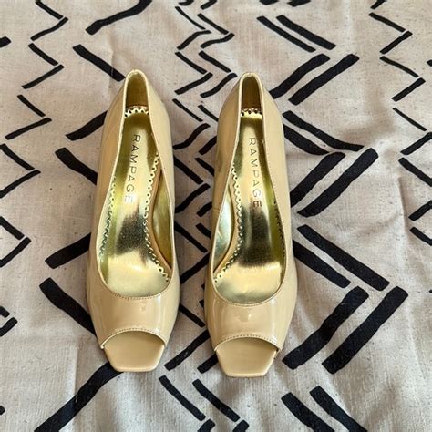 Rampage Shoes Rampage Nude Cork Heels Poshmark