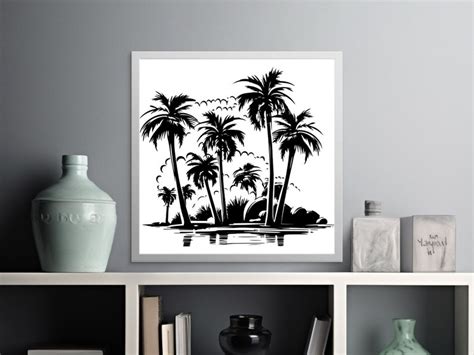 COCONUT PALM TREE Svg Tropical Palm Tree Svg Files For Cricut Palm