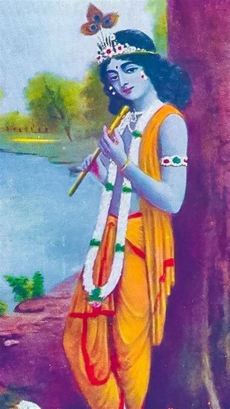 Pin By Lonely Moon On Painting Lord Krishna Wallpapers Krishna