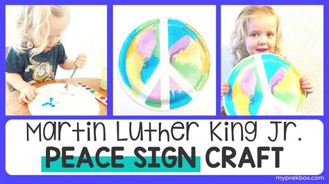 Martin Luther King Jr. Peace Sign Craft