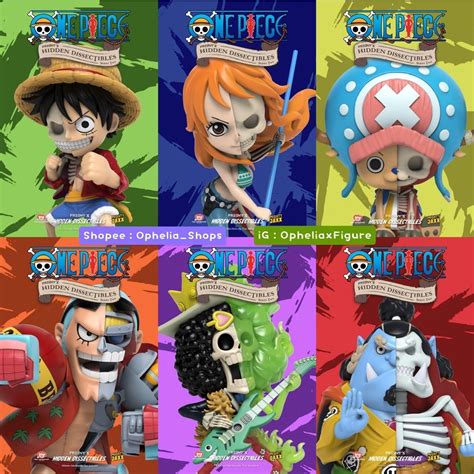 Mighty Jaxx Freenys Hidden Dissectibles One Piece Series 2 กล่องสุ่มวั