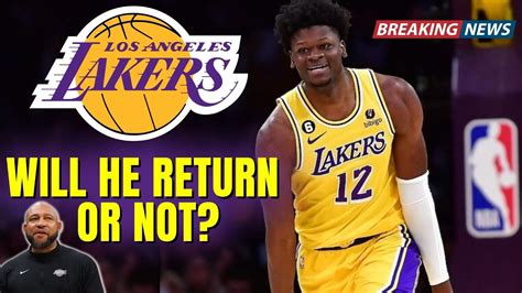 Nba Breaking News Lakers Surprise Move Who Will Be Their New