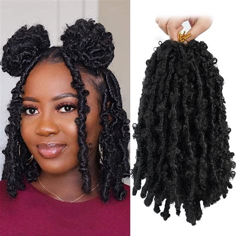 Fayasu 12inch Butterfly Locs Crochet Hair 6 Packs Ubuy Nepal