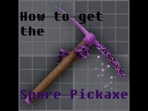 Refinery Caves How To Get The Spore Pickaxe YouTube