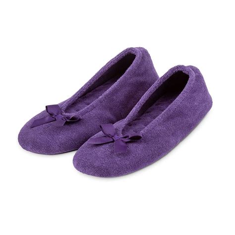 Isotoner Ladies Terry Ballerina Slippers | totes ISOTONER