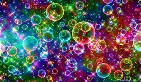 Rainbow Colored Soap Bubbles Hd Wallpapers Desktop Background