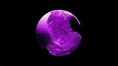 3d Purple Abstract Art Video Animation Stock Motion Graphics SBV ...