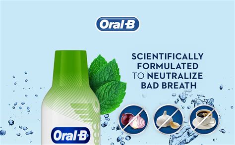 Oral B Breath Therapy Mouthwash Special Care Oral Rinse 16 Fl Oz