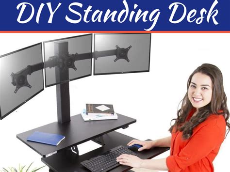 How To Create A DIY Standing Desk With The Smart Desk Kit Frame? | My ...