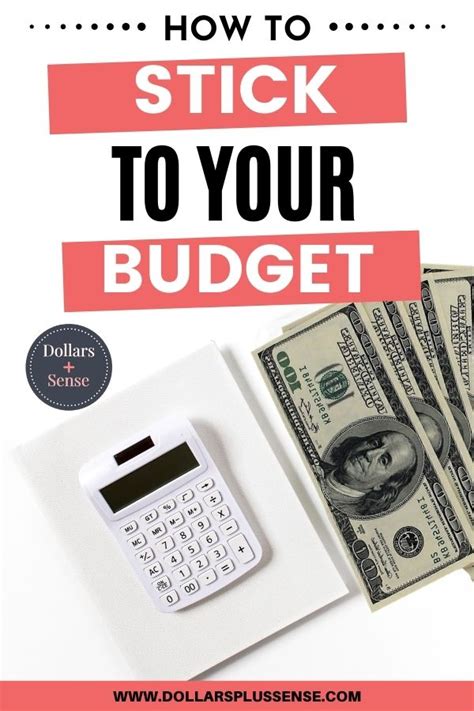 How To Stick To A Budget Easy Tips Dollars Plus Sense