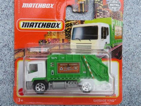 Matchbox Garbage King Truck Green Perfect Birthday Giftperfect Birthday