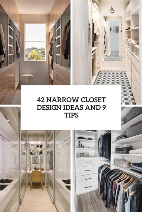 42 Narrow Closet Design Ideas And 9 Tips - DigsDigs