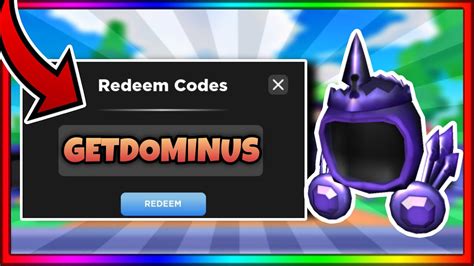 AMETHYST DOMINUS All CODES In Spin For Free UGC Roblox YouTube