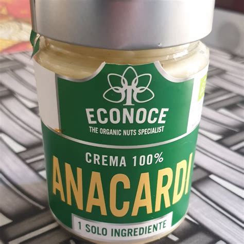 Econoce The Organic Nuts Specialist Crema 100 Anacardi Review Abillion