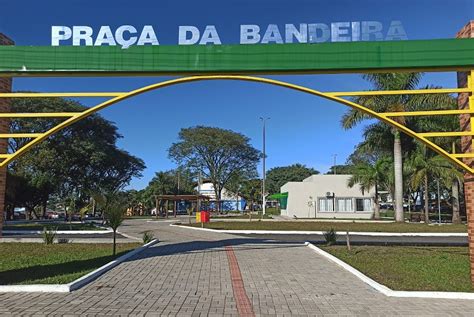 Reinauguração da Praça da Bandeira será no dia 28 de maio em Nova Erechim