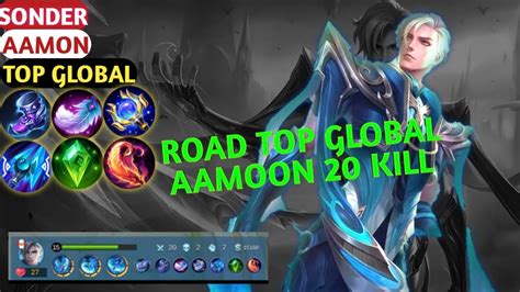 Kills New Hero Aamon Best Build And Emblem Build Top Global