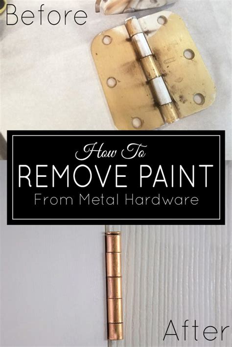 How To Remove Paint From Door Hinges The Honeycomb Home