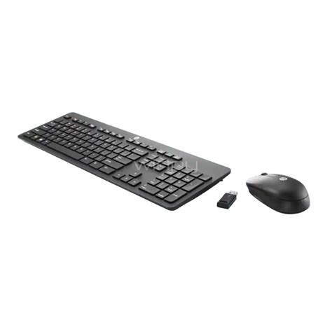 Kit De Teclado Y Mouse Hp Slim Business Inal Mbrico N R Aa Abm